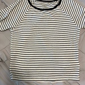 American eagle striped baby tee